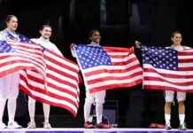 USA Women Make History with First-Ever Foil Gold at Paris 2024 Fencing news-02082024-040925