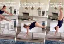 Mom’s Viral Olympic Gymnastics Routine in Kitchen news-02082024-041040