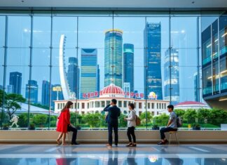 China and Singapore Collaborate to Enhance Educational Exchange Programs China and Singapore collaborate to enhance educational exchange programs.