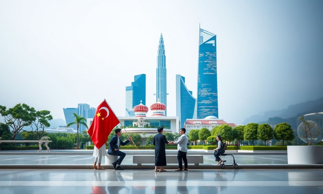 China and Singapore Collaborate to Enhance Educational Exchange Programs China and Singapore work together to improve educational exchange programs.