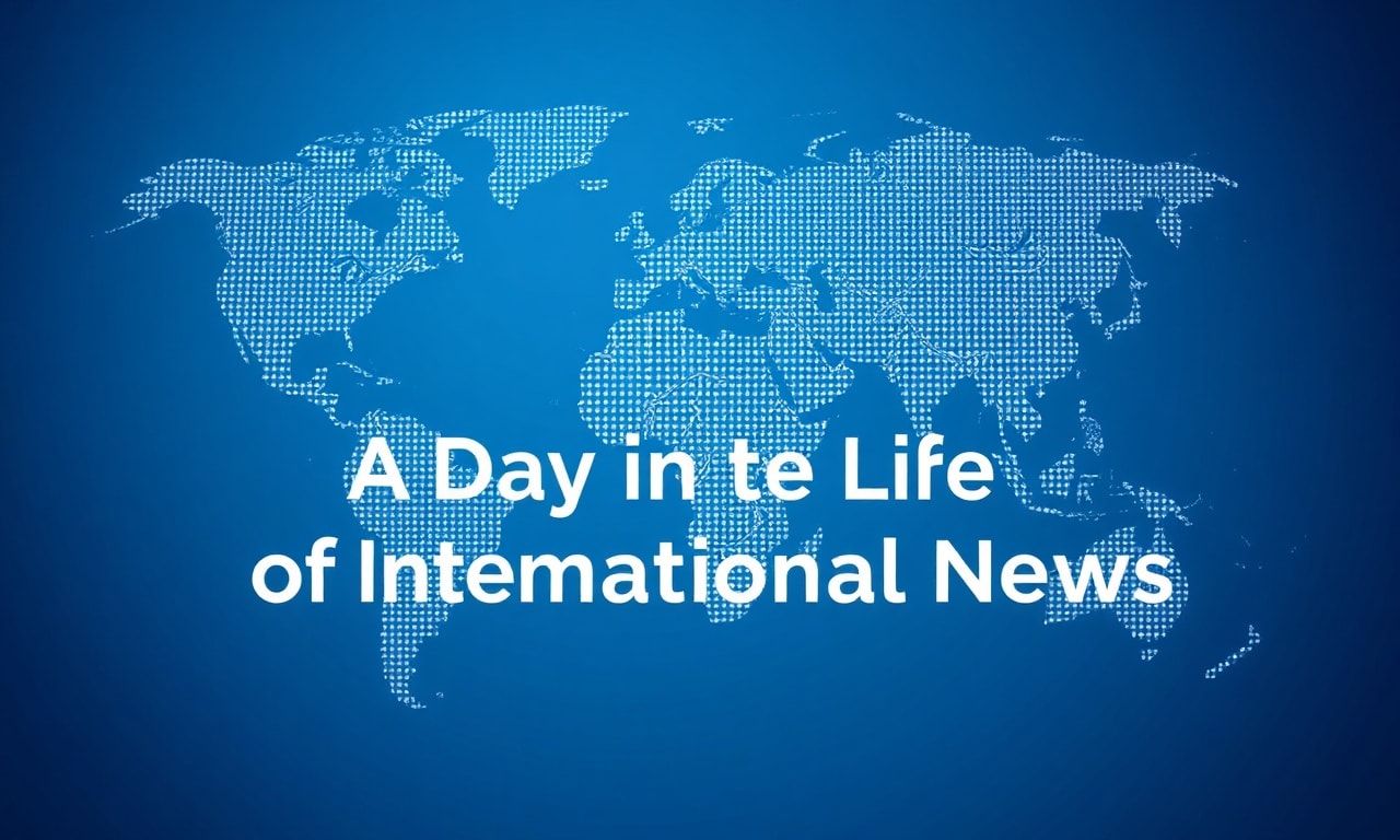 Global Perspectives: A Day in the Life of International News Global Perspectives: A Day in the Life of International News
