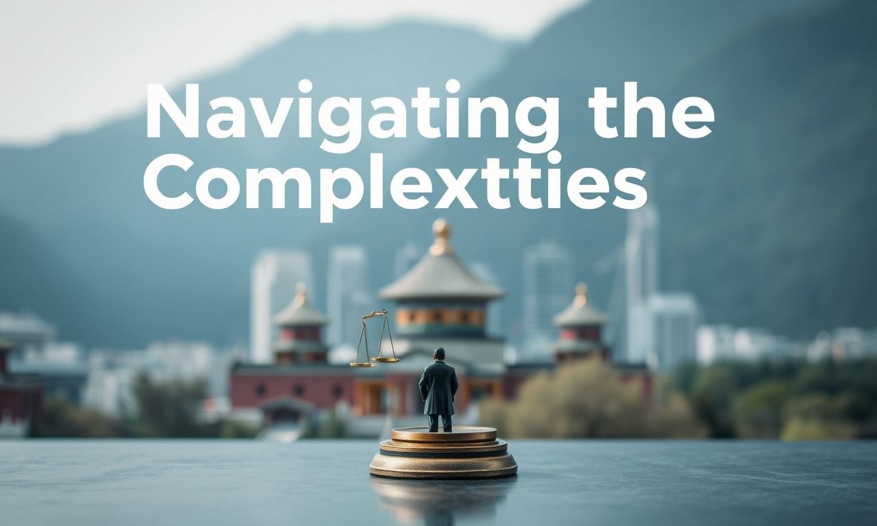 Navigating the Complexities of China’s Evolving Legal Landscape Navigating the Complexities of China's Evolving Legal Landscape