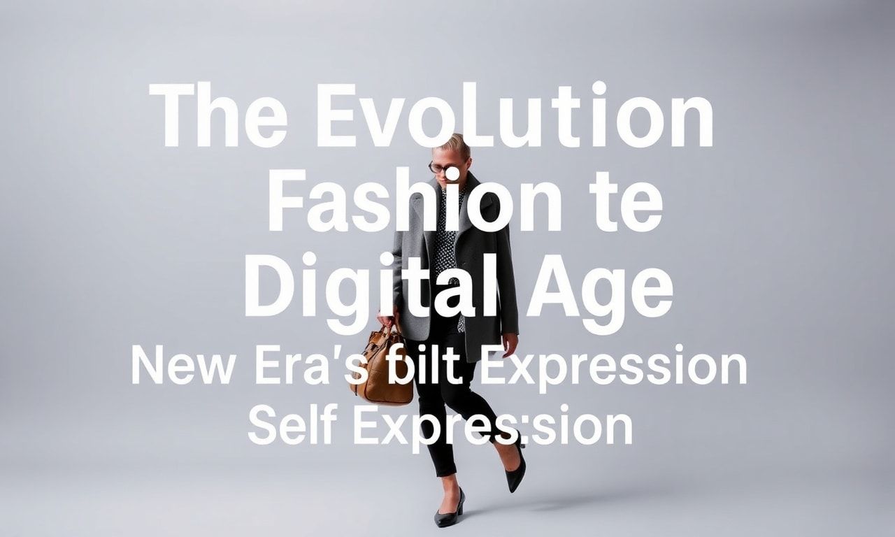 The Evolution of Fashion in the Digital Age: A New Era of Self-Expression The Evolution of Fashion in the Digital Age: A New Era of Self-Expression