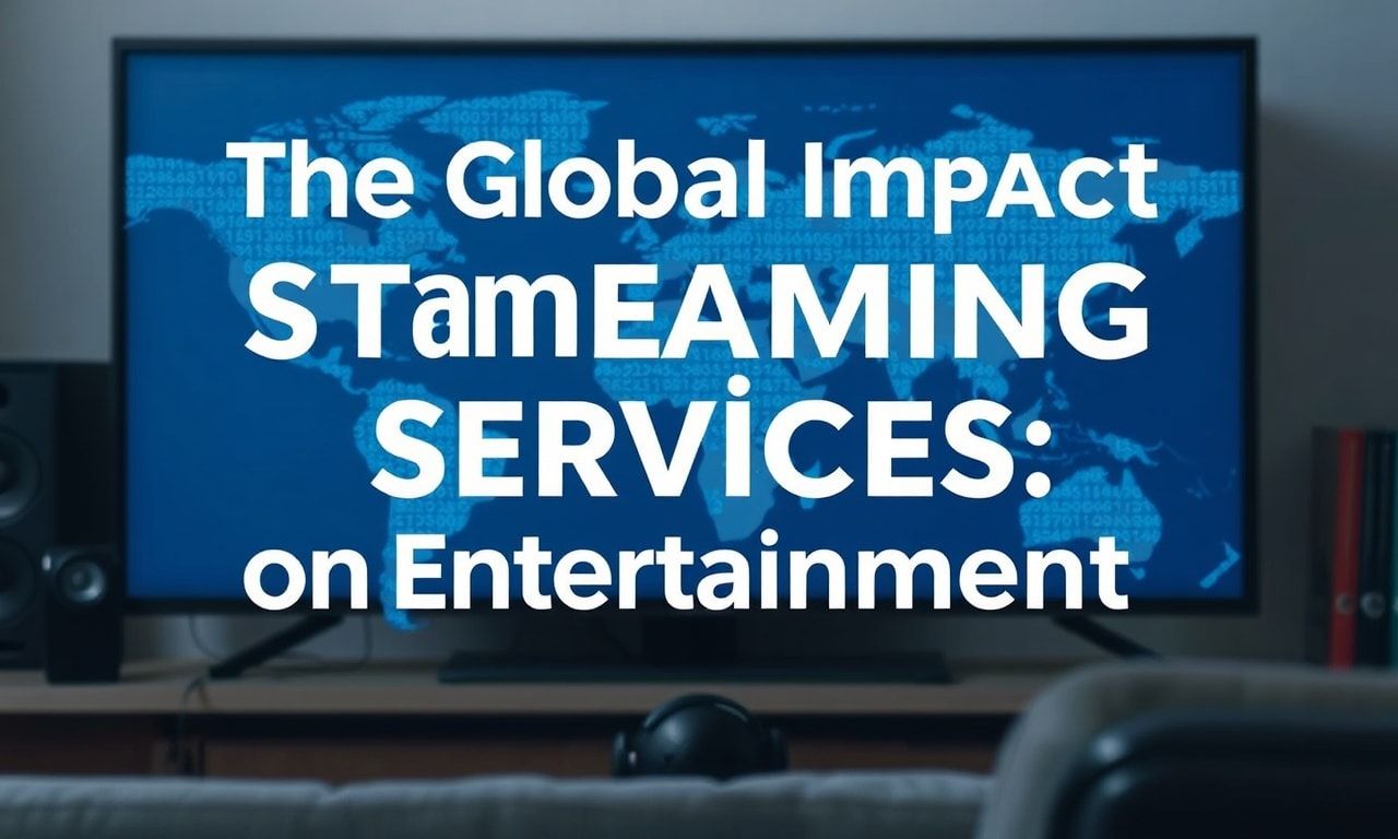 The Global Impact of Streaming Services: A New Era of Entertainment The Global Impact of Streaming Services: A New Era of Entertainment