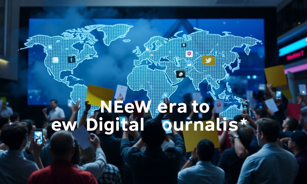 The Intersection of Social Media and Global Events: A New Era of Digital Journalism The Intersection of Social Media and Global Events: A New Era of Digital Journalism