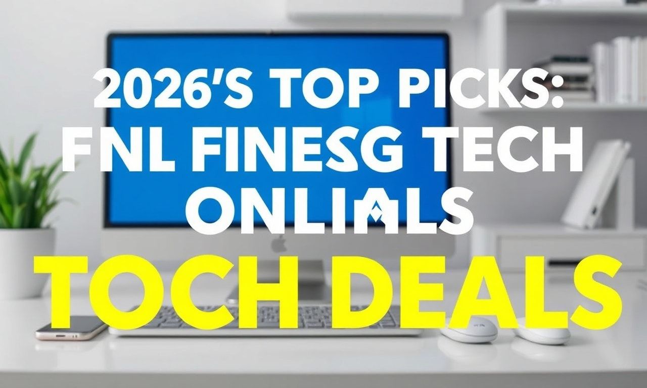 2026’s Top Picks: Where to Snag the Best Tech Bargains Online 2026's Top Picks: Where to Find the Best Online Tech Deals