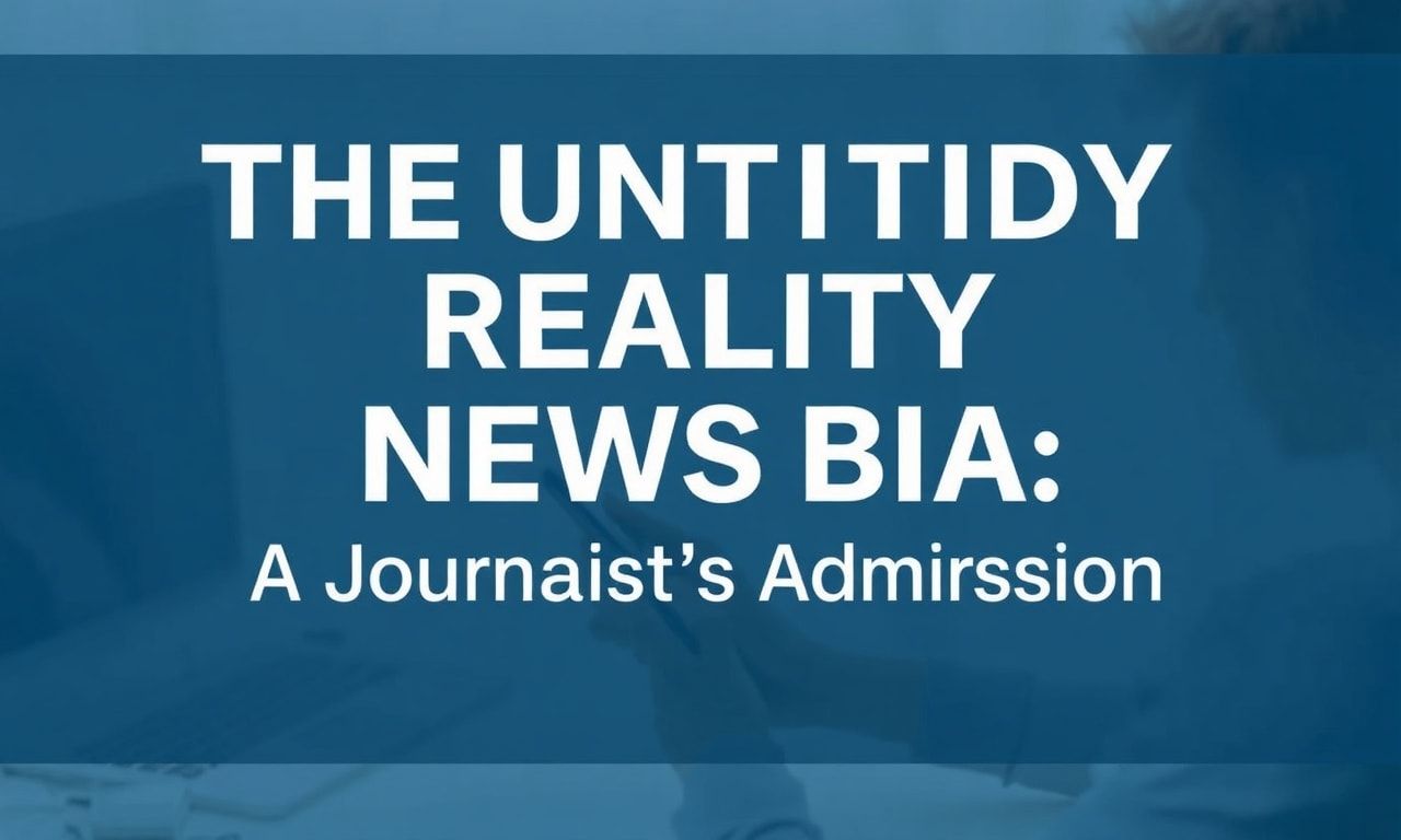 The Messy Truth About News Bias: A Journalist’s Confession The Untidy Reality of News Bias: A Journalist's Admission