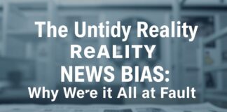 The Messy Truth About News Bias: Why We’re All Guilty The Untidy Reality of News Bias: Why We're All at Fault