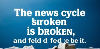 The News Cycle is Broken, and Honestly, I’m Over It The news cycle is broken, and honestly, I'm fed up with it.