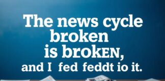 The News Cycle is Broken, and I’m Over It The news cycle is broken, and I'm fed up with it.